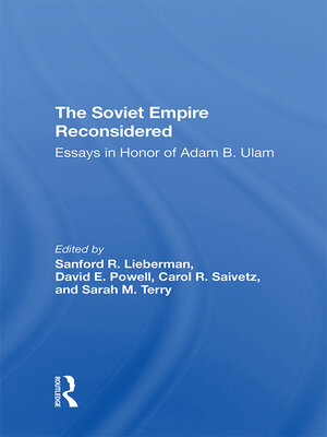 cover image of The Soviet Empire Reconsidered